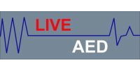 Logo van LIVE-AED Logo van LIVE-AED