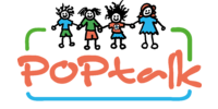 Logo van POPtalk Logo van POPtalk